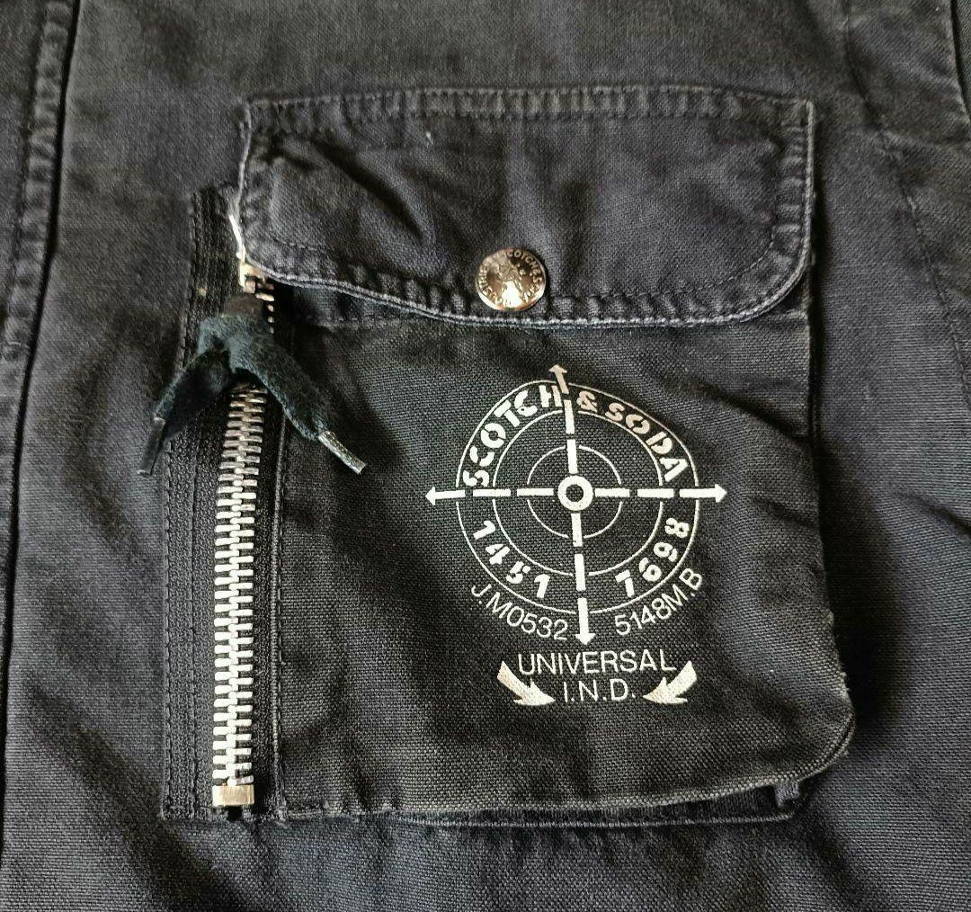 古着 90s SCOTCH&SODA 中綿 ファイアーマンブルゾン