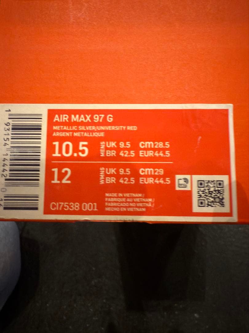 mmm　 NIKE GOLF Air Max 97