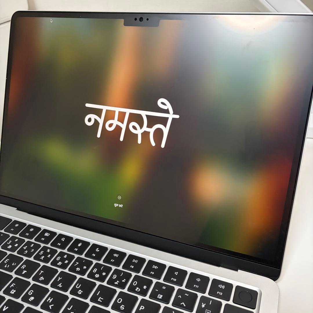 【2025年購入】MacBook Air M2 2022 16GB 256SSD