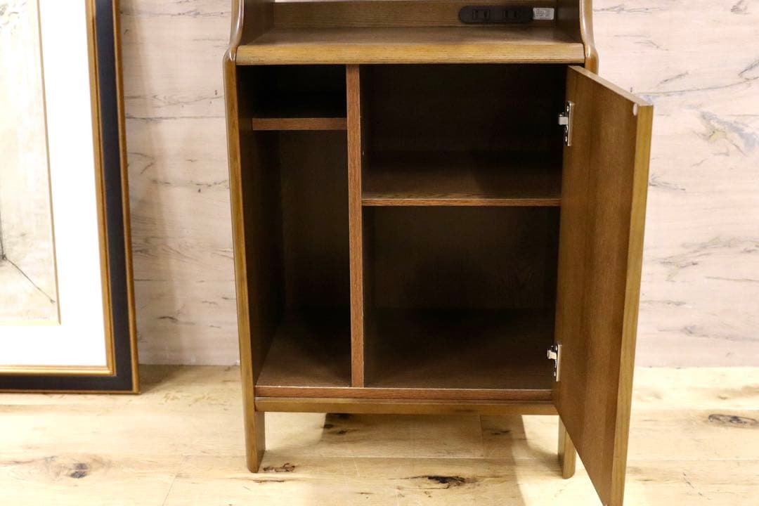 GMHK77○karimoku / カリモク 電話台 FAX台 リビング収納