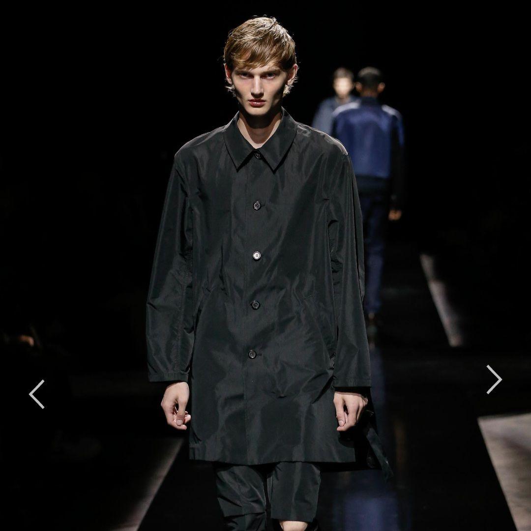 【新品】UNDERCOVER BSポケット付き ステンカラーコート ブラック 3