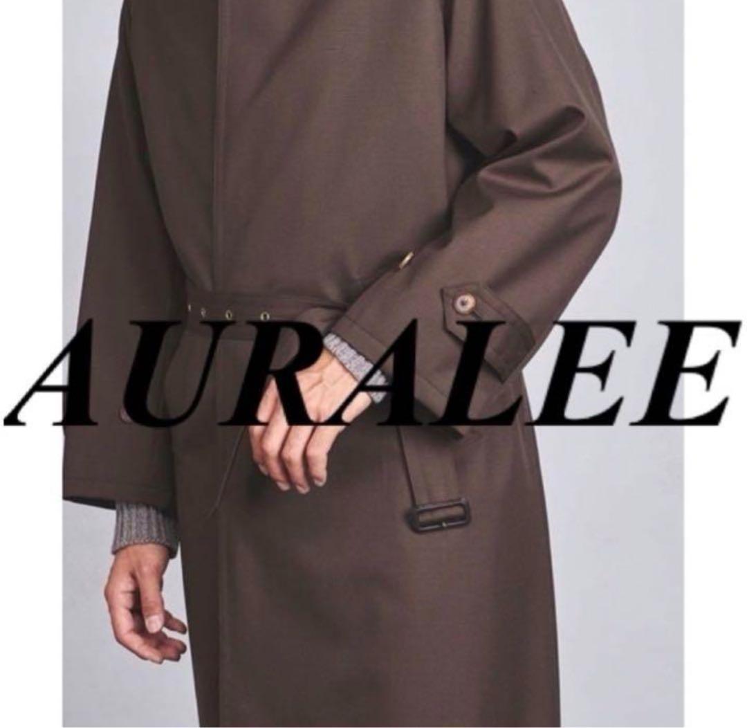 AURALEE ライトモヘアステンカラーコート　上代8.5万