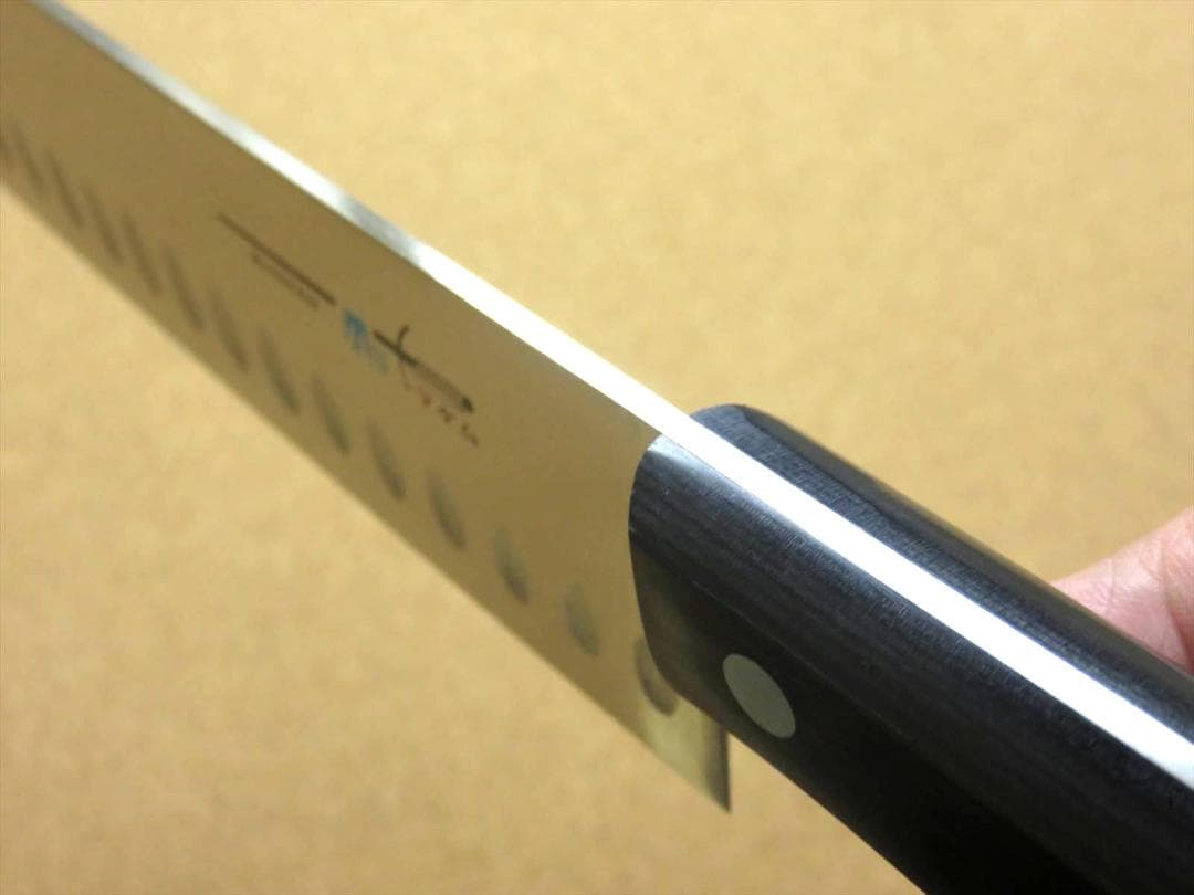 関の刃物 菜切り包丁 175mm モリブデン ディンプル 野菜切り 両刃 包丁