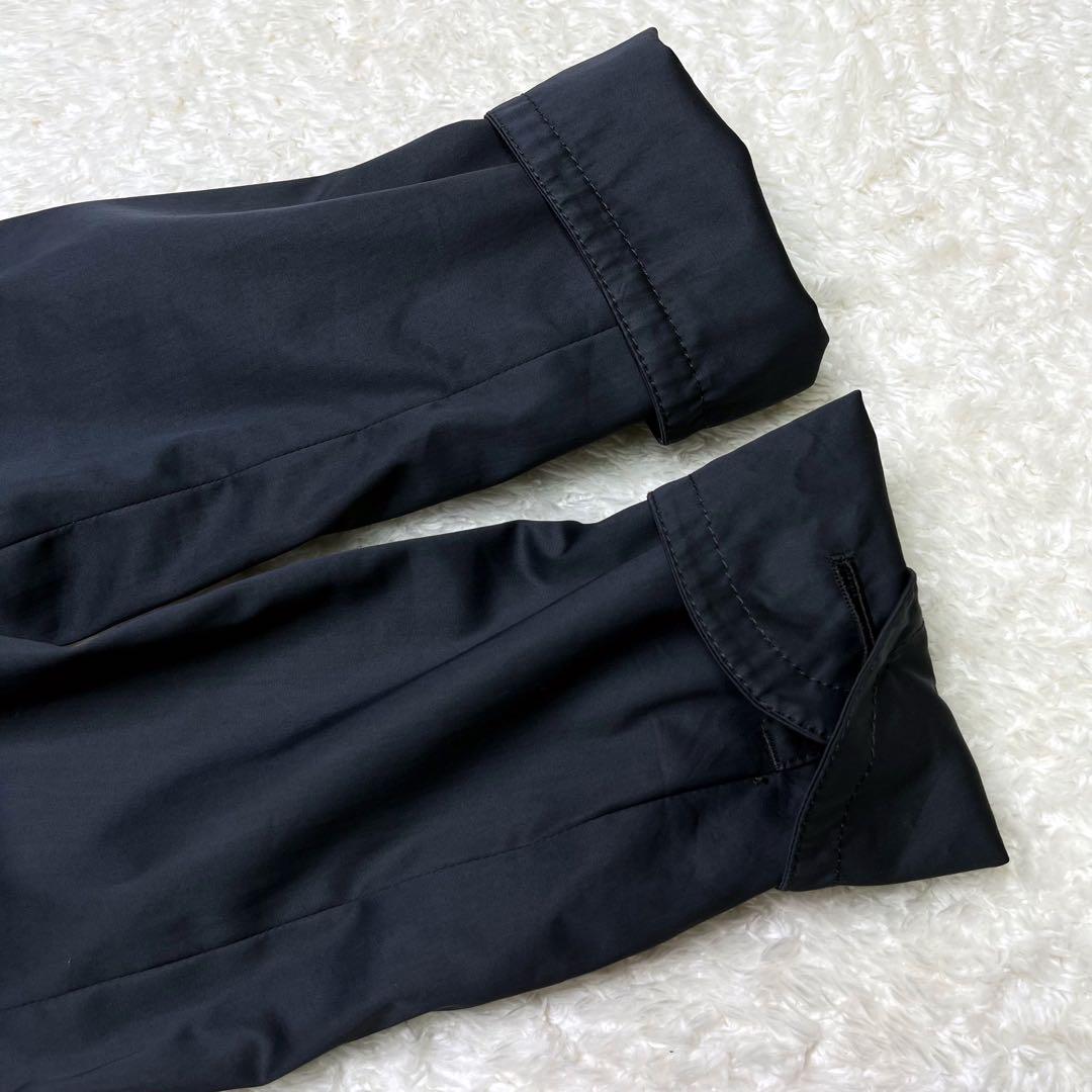 美品希少バーバリーブラックレーベルトレンチコートショートプリーツベルト付き40