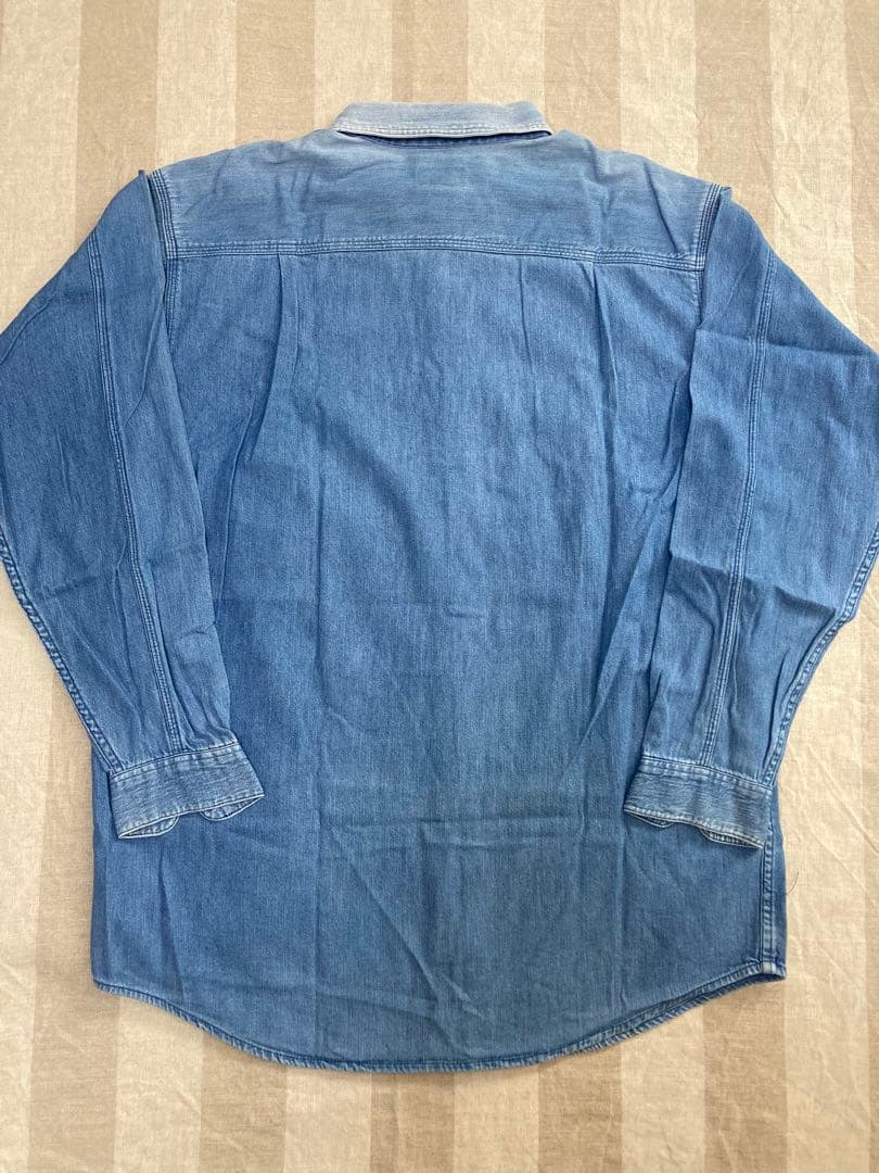 パタゴニア　メンズ・カラード・リングスパン・シャツ Indigo M 90’s