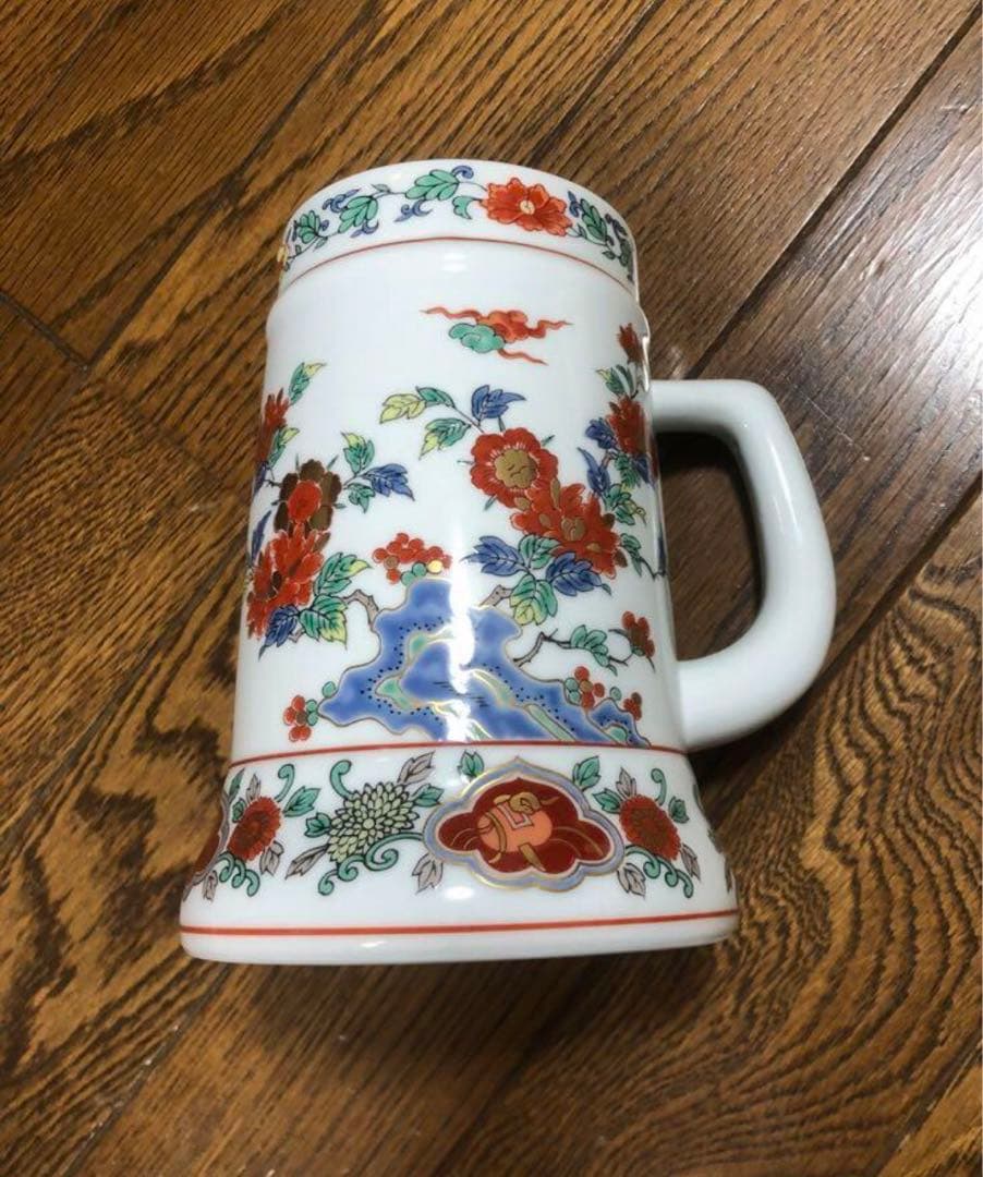 有田焼 謹后工門窯 ジョッキ ビアマグ ビアジョッキ マグカップ
