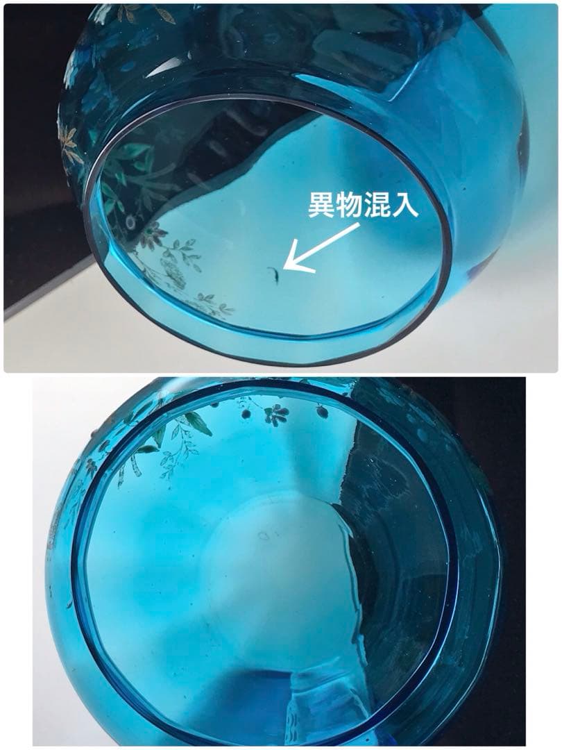 極稀少オールドバカラBaccaratシュガーポット砂糖入れ★金彩エナメル彩装飾★