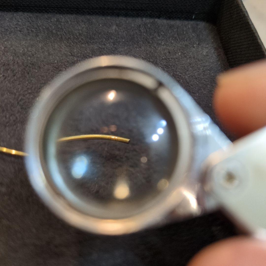 k18YG 0.1ct✕2ダイヤモンドアメリカンピアス【最終お値段】