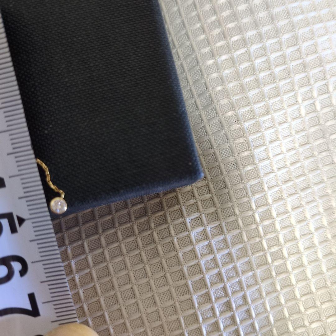k18YG 0.1ct✕2ダイヤモンドアメリカンピアス【最終お値段】
