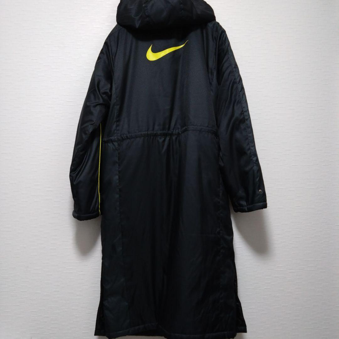 【美品】Nike フード付きロングコート ベンチコート M size