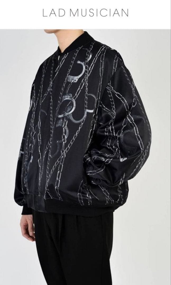 ladmusician チェーン柄　リバーシブル　ブルゾン　タグ付き