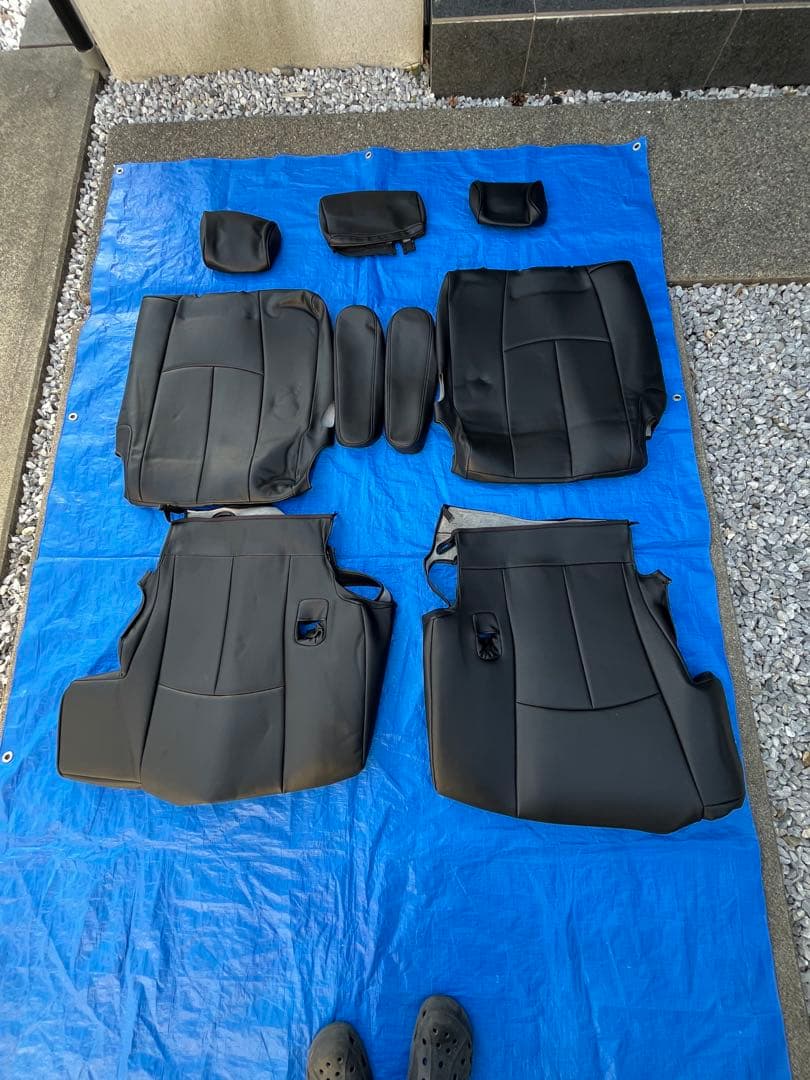 30後期アルファードSA クラッツィオネオ　シートカバー