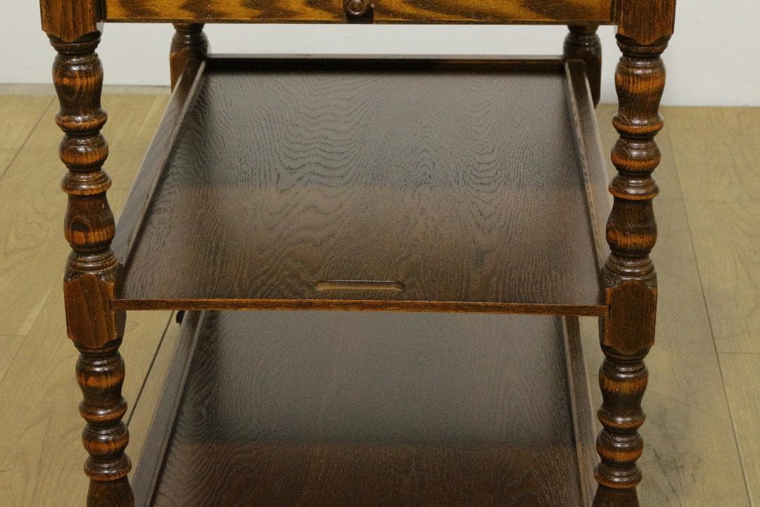 み*こ様 三越★３段ワゴン★木製家具★引き出し★トレー★