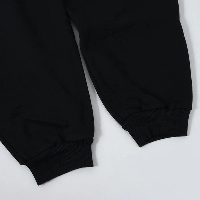 【新品】AMI PARIS アミパリス スウェットパンツ 黒 L ハート刺繍