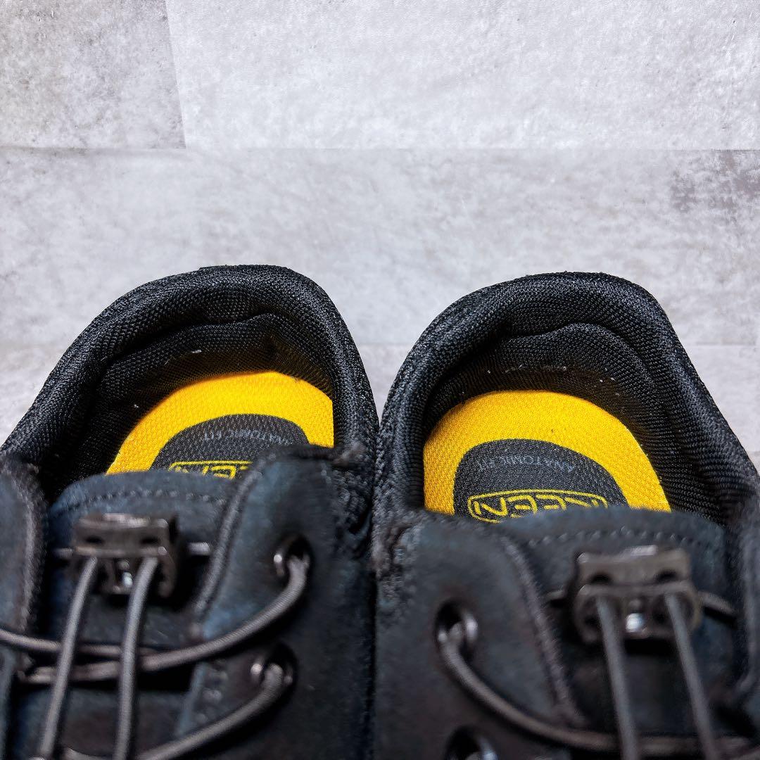 美品 キーン ジャスパー ロックスSP 26.5 オールブラック スニーカー