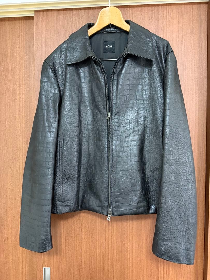 Hugo boss レザージャケット