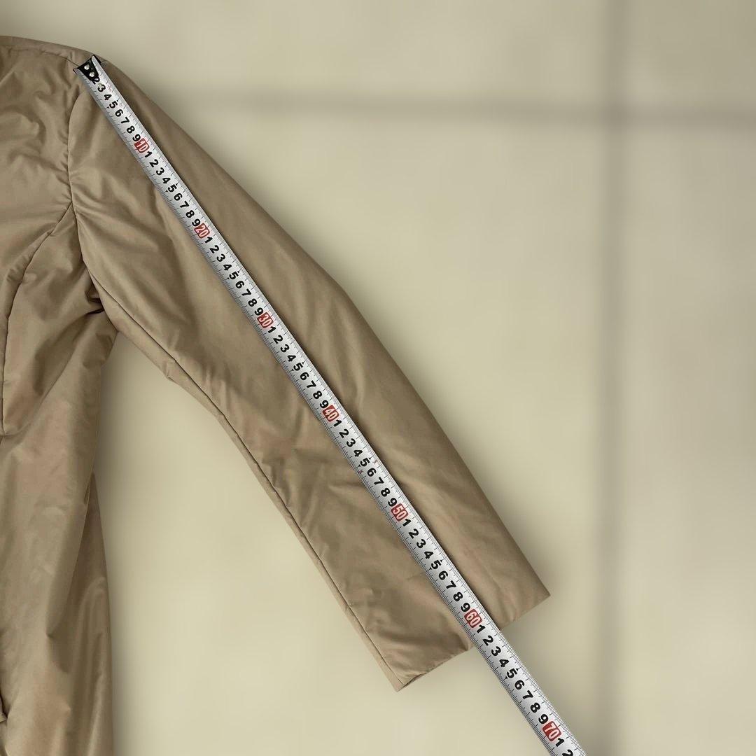 A-KR-S ベージュ ポリエステル中綿コート