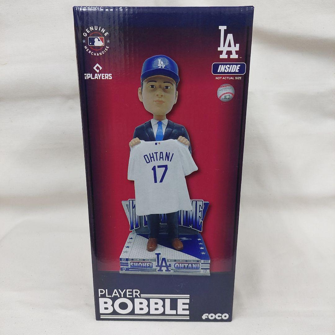 大谷翔平 ドジャース入団会見ボブルヘッド 1,024体限定【FOCO社製】