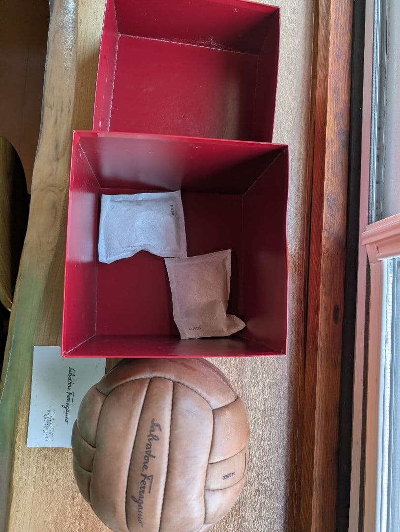 【美品】フェラガモ 02年日韓ワールドカップ 世界500個限定サッカーボール