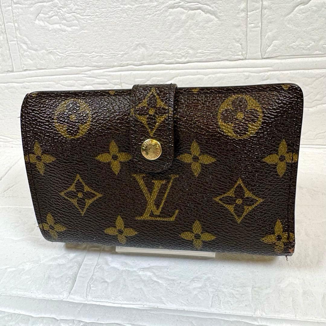 Louis Vuitton モノグラム ヴィエノワ 二つ折り財布 ガマ口