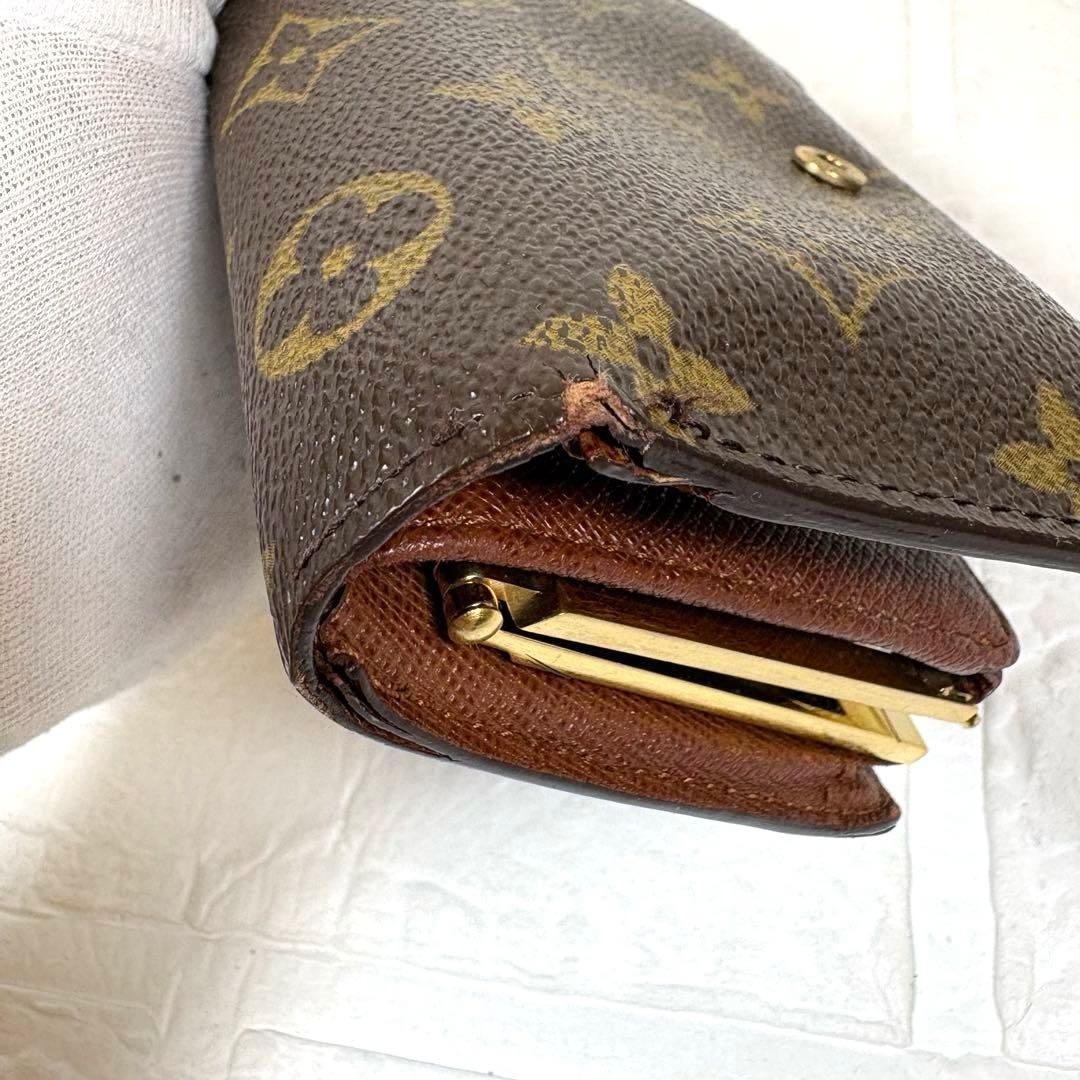 Louis Vuitton モノグラム ヴィエノワ 二つ折り財布 ガマ口