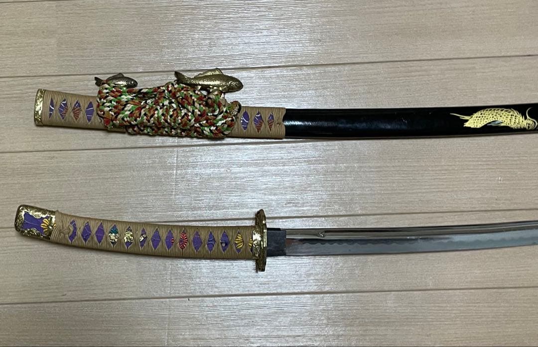 模造刀　居合刀　刀掛け　武具　y3152