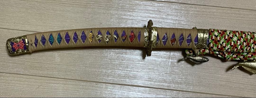 模造刀　居合刀　刀掛け　武具　y3152