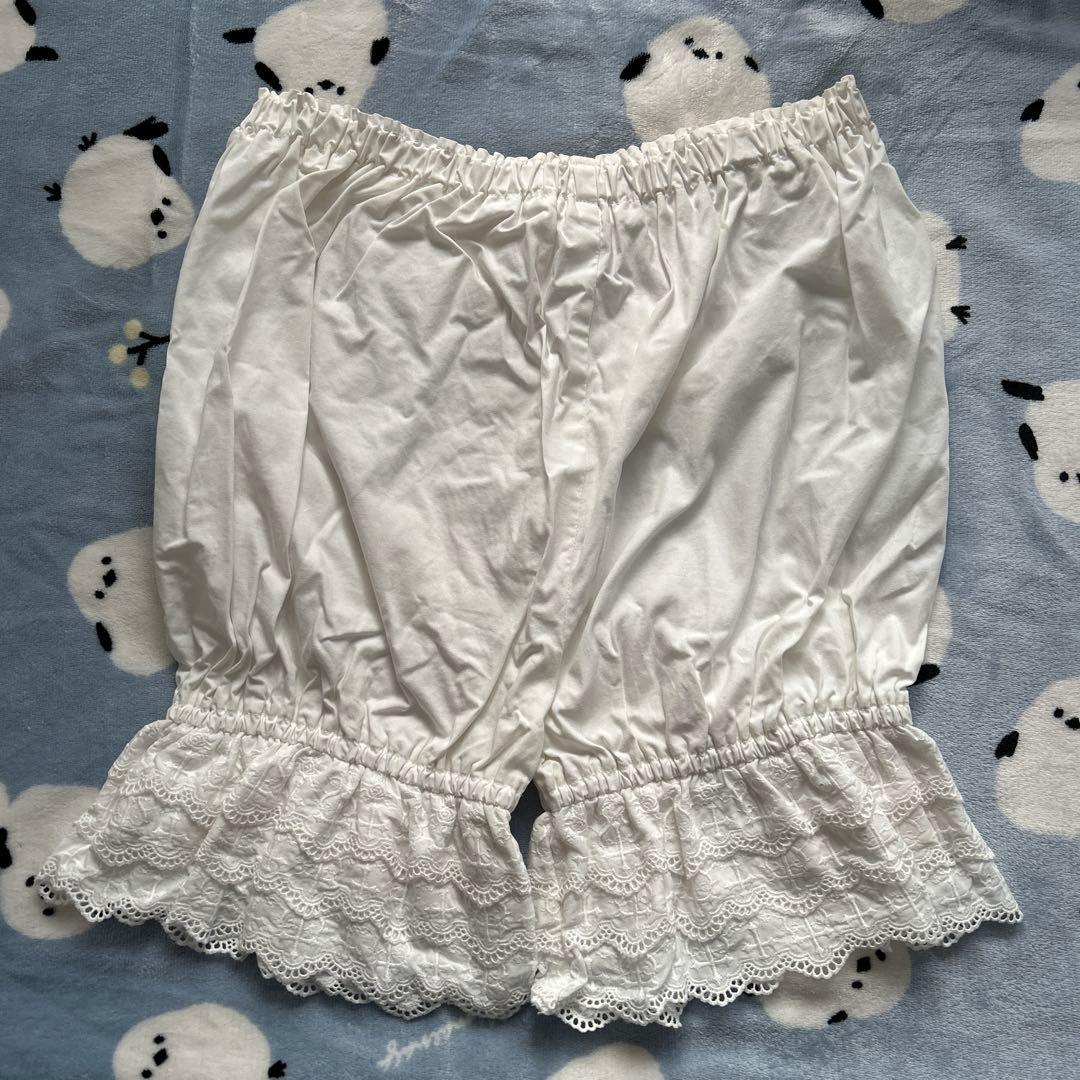 モワメームモワティエ　ドロワーズ　ホワイト