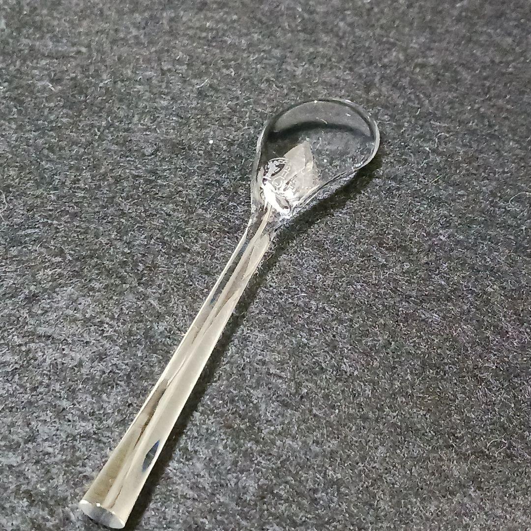 Y2255-4 バカラ ミズーリ ジャムポット スプーン付き クリスタル