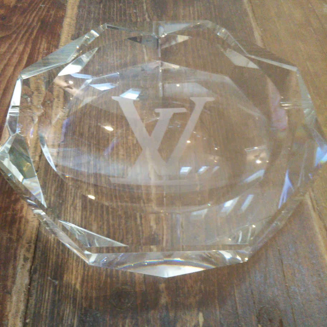 ルイヴィトン灰皿 ガラス