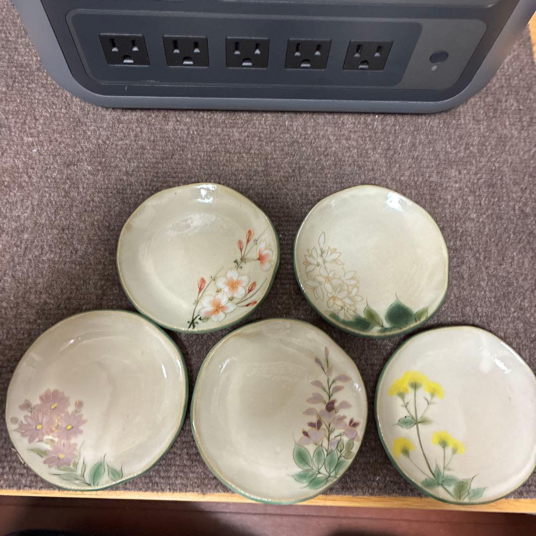 京焼陶あん　銘々皿5枚セット