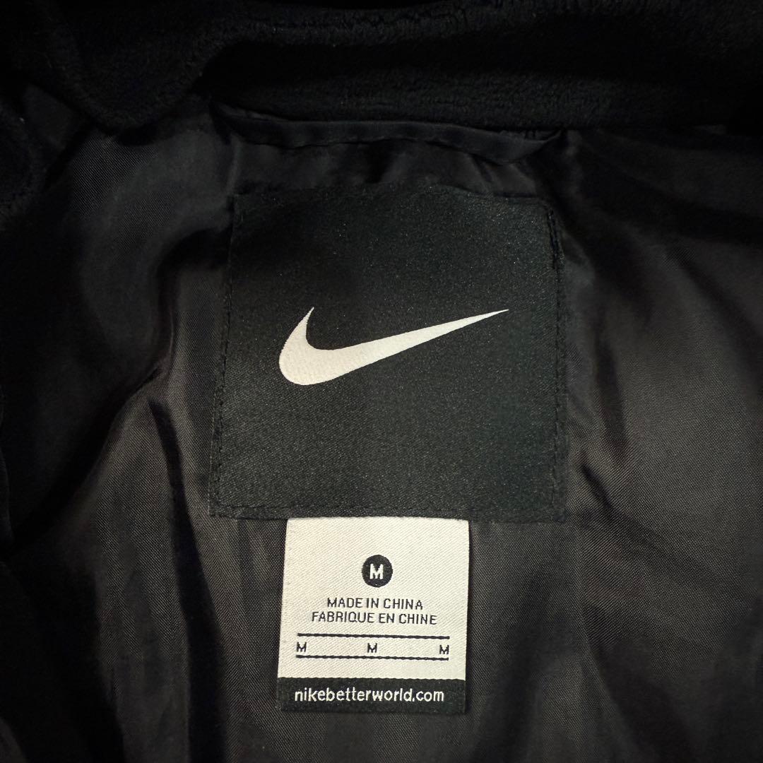 完売品■NIKE ナイキ【M】ベンチコート スポーツ観戦 サッカー ブラック