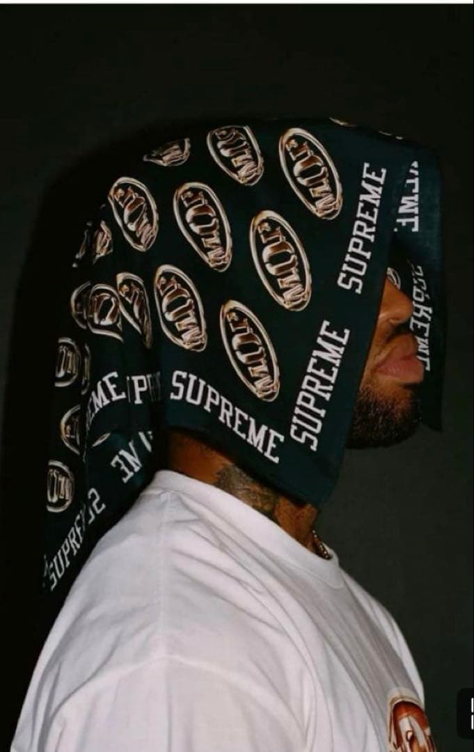 新品未開封Supreme M.O.P. Bandana (エムオービーバンダナ)