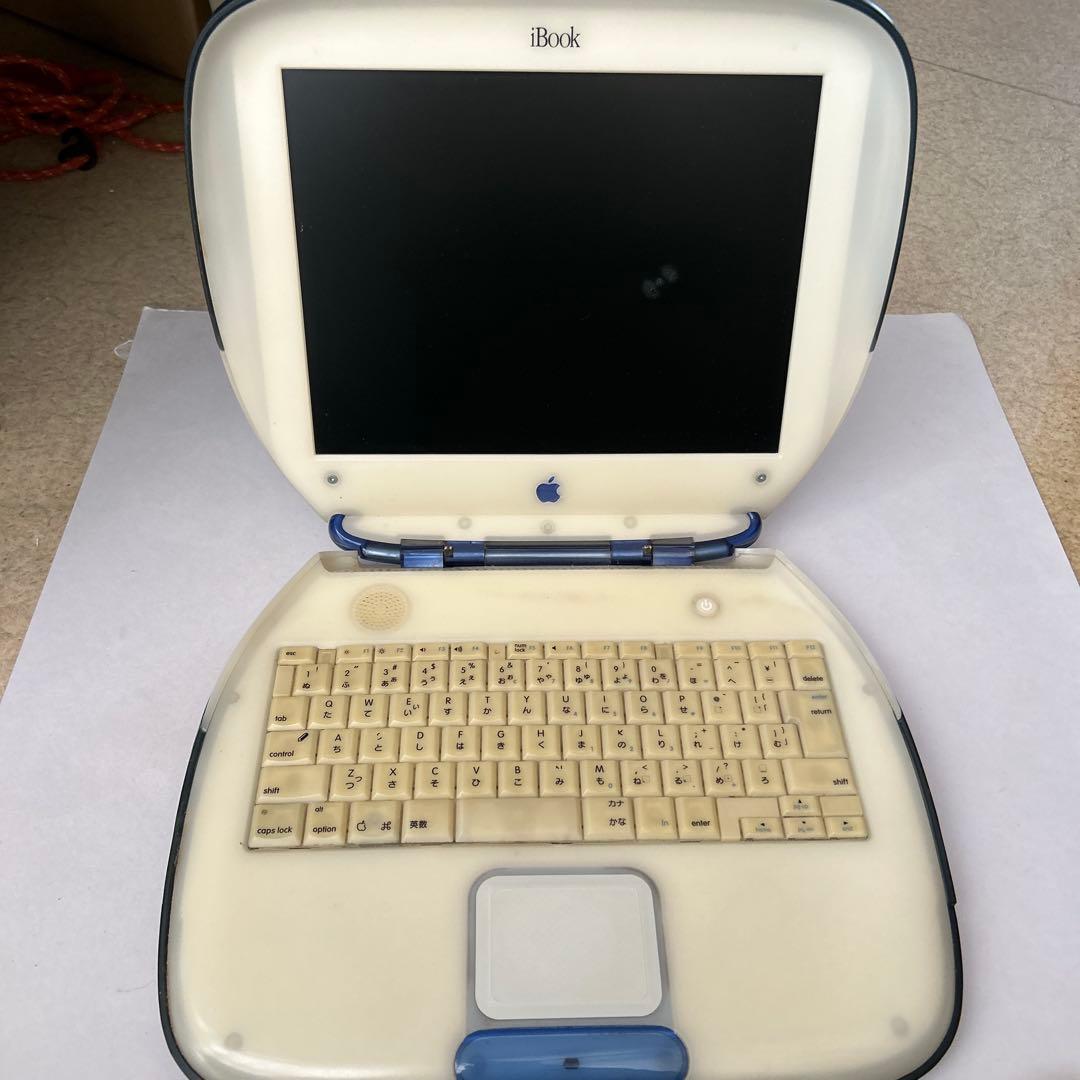 【ジャンク】動作品 iBook G3 クラムシェル 本体のみ