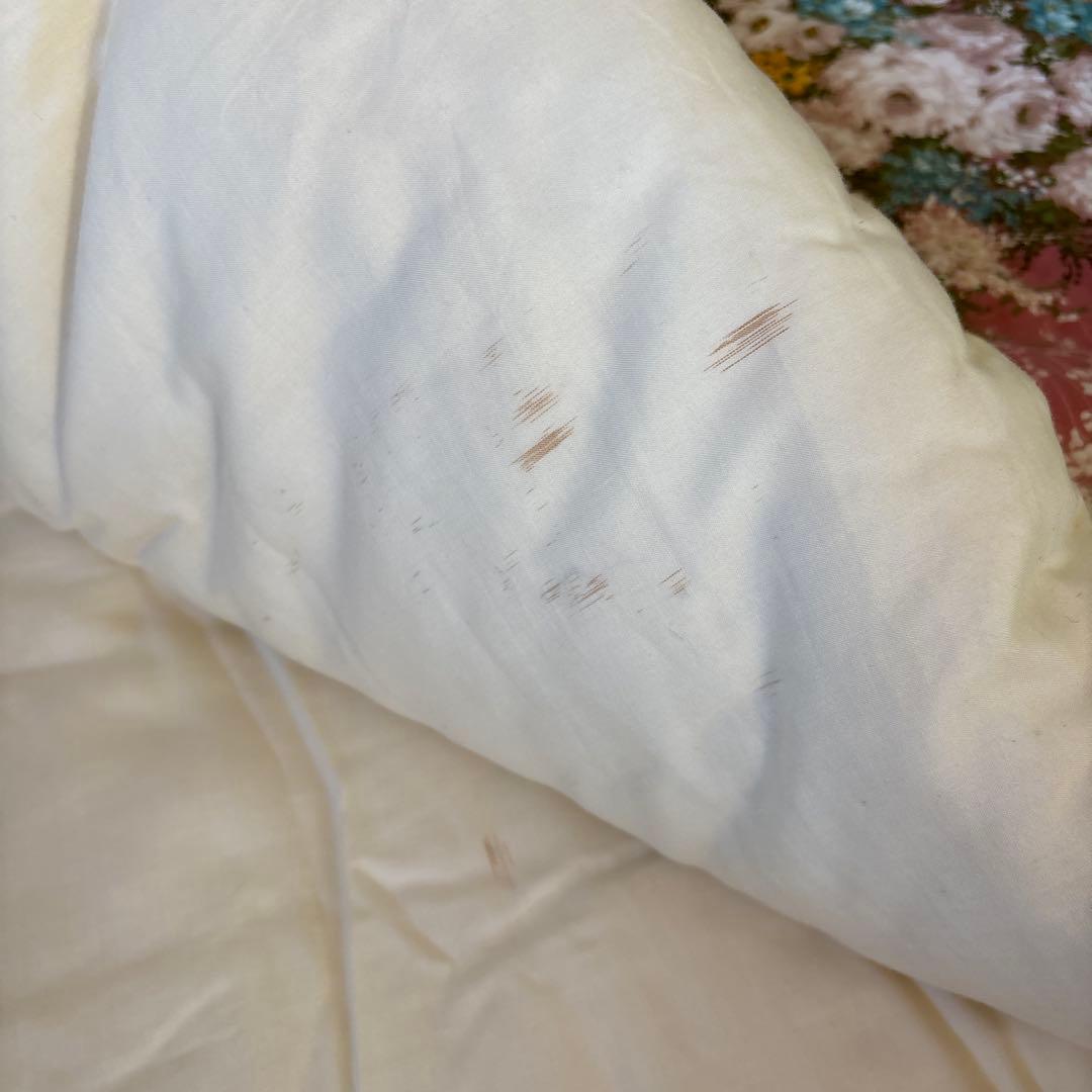 シングル 和布団 掛布団×2枚 日本製 綿布団　花柄 ピンク