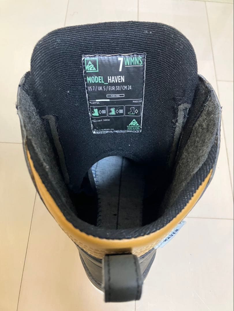 K2 スノーボードブーツ ブラック/グレー