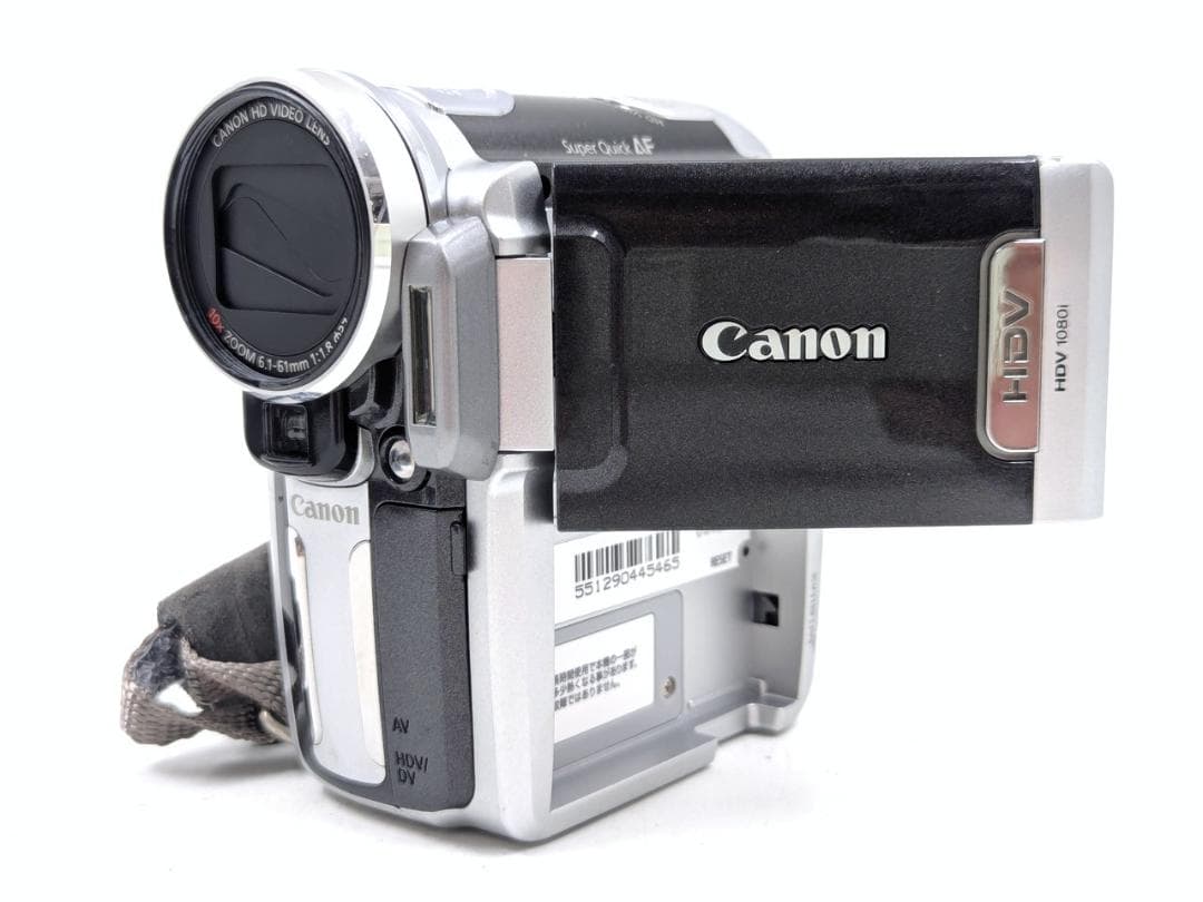 miniDVのダビングに！ Canon ビデオカメラ iVIS HV10