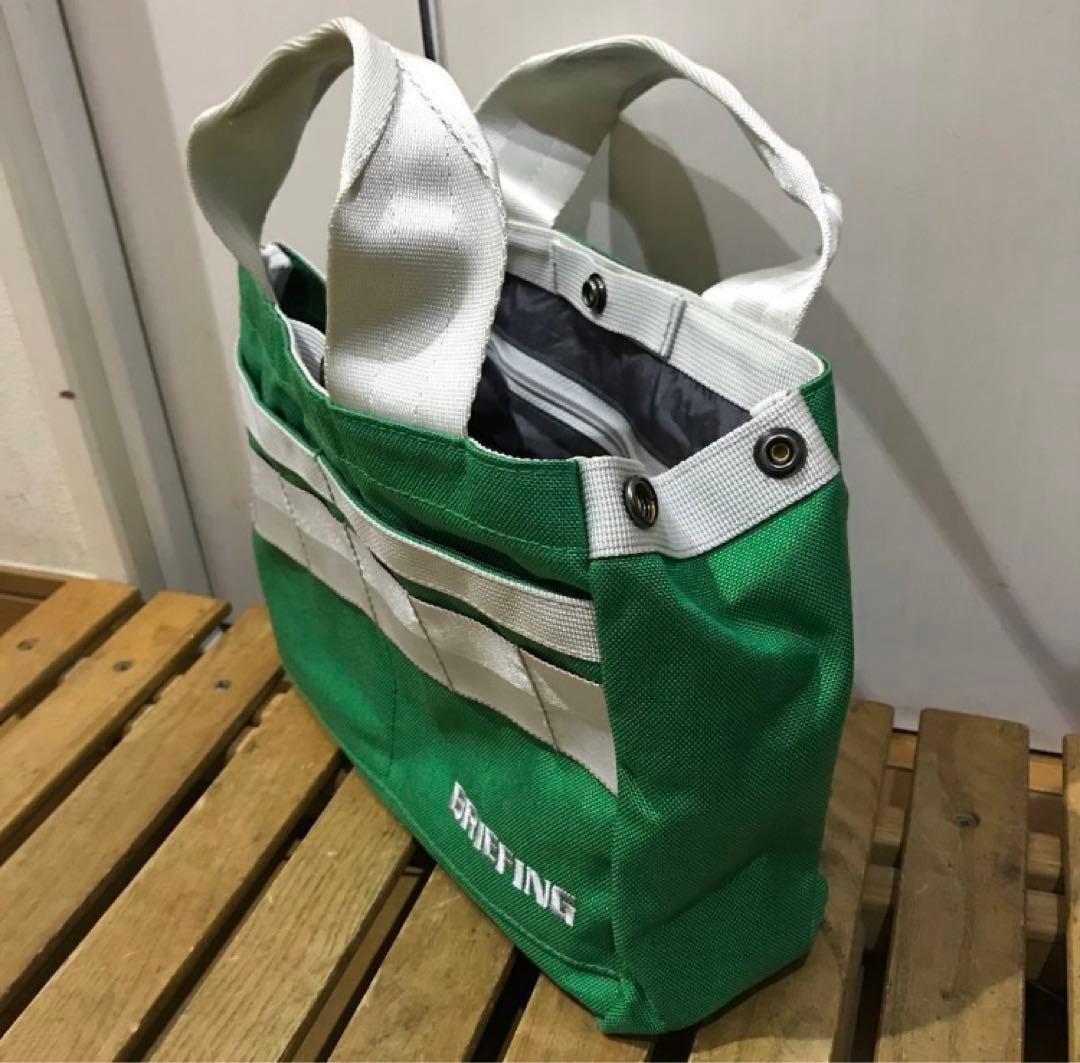 【美品・希少正規品】ブリーフィング BRIEFING トートバッグ グリーン
