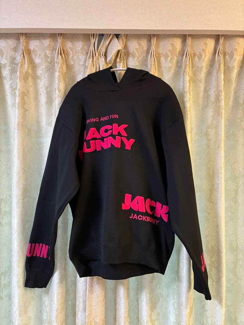 JACK BUNNY フード付きセーター ブラック
