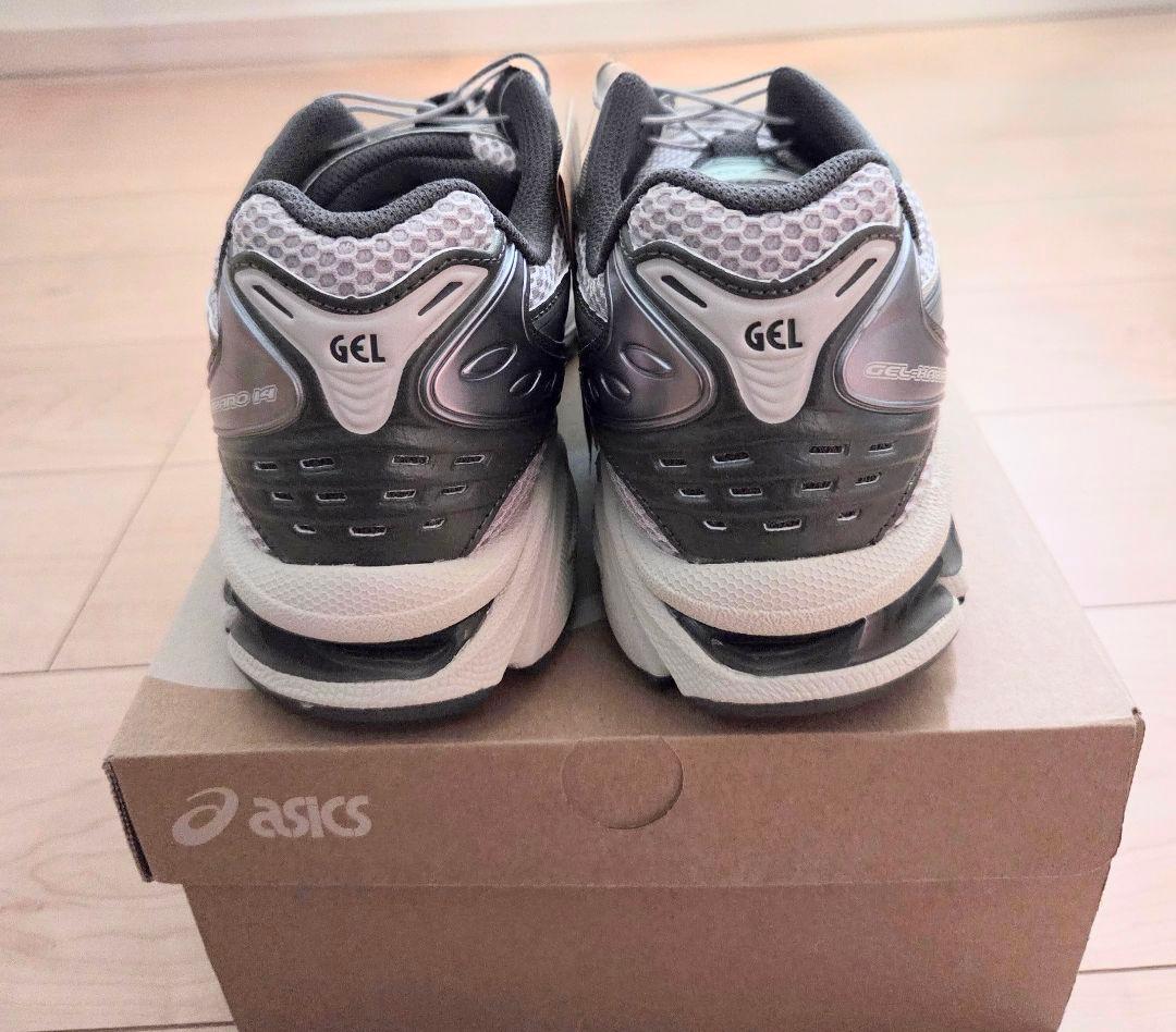 [新品]ASICS ゲルカヤノ14 Oyster Grey/Clay Grey