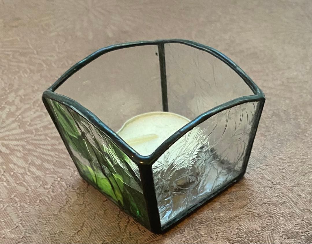 ステンドガラスペンダントライト 装飾工芸品規格（ミニステンドグラス付き）