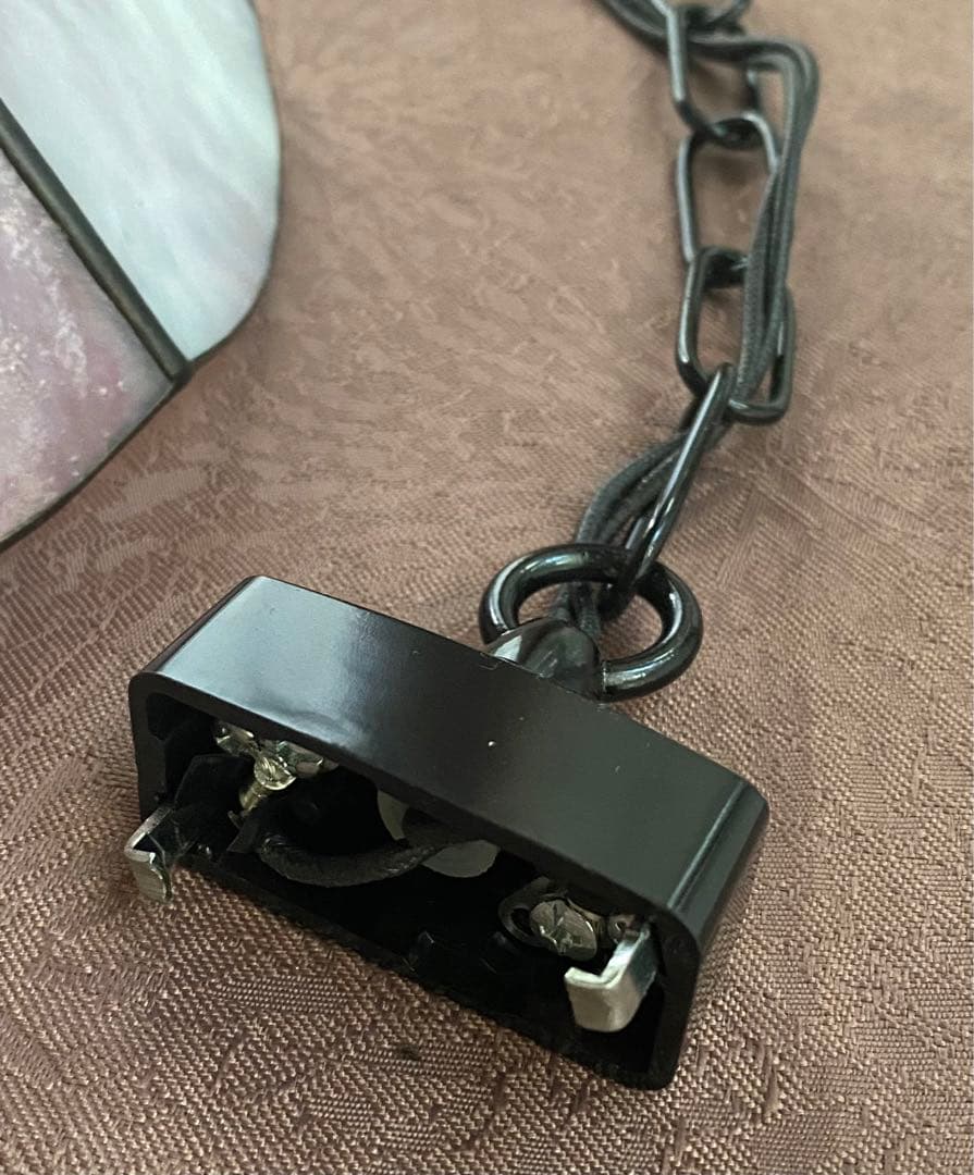 ステンドガラスペンダントライト 装飾工芸品規格（ミニステンドグラス付き）