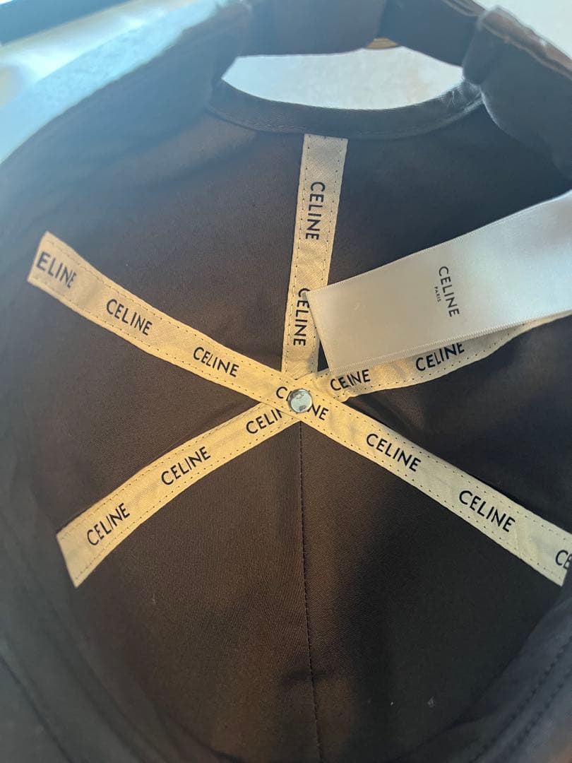 極美品　セリーヌ　トリオンフ　ベースボールキャップ　sサイズ