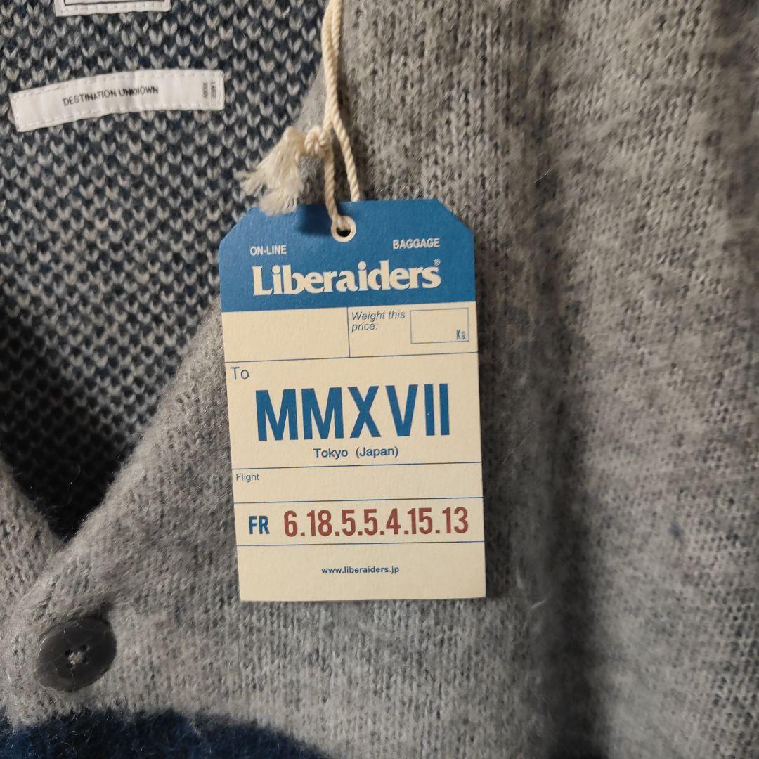 新品未使用タグ付きliberaiders モヘアニット カーディガン Lサイズ