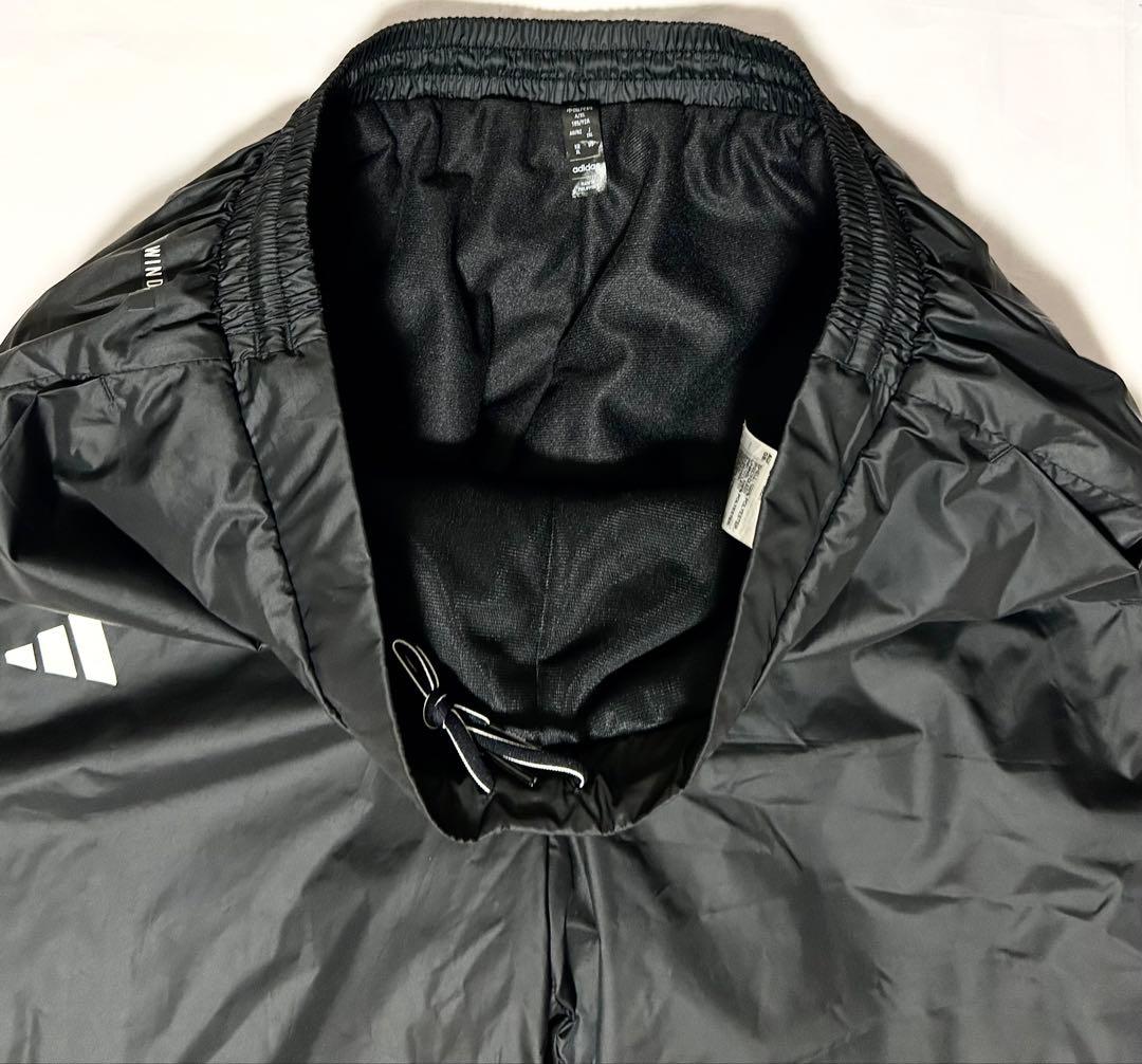 adidas アディダス ウィンドブレーカー パデッド セットアップ 2XL 黒