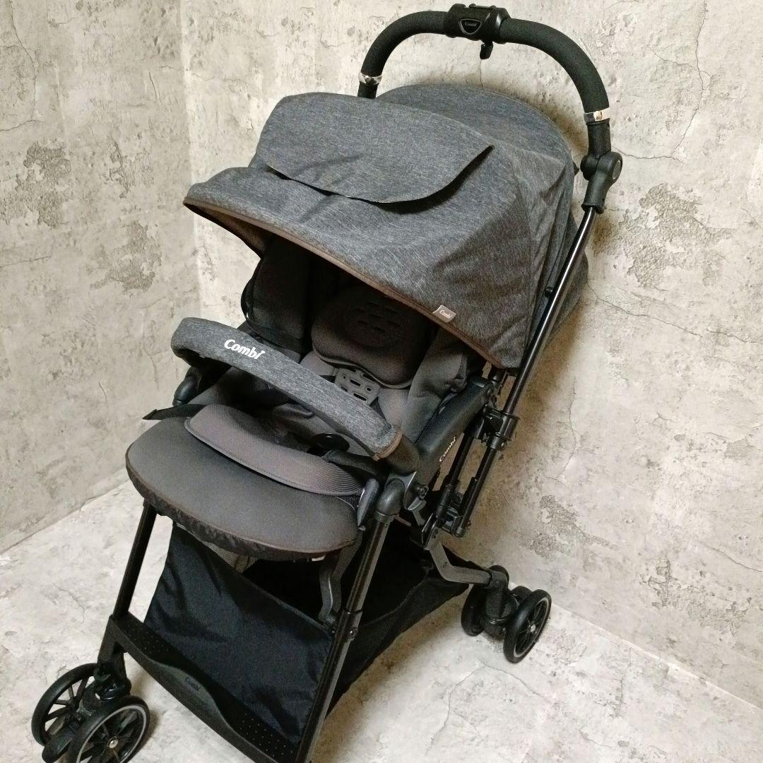 【美品】Combi ベビーカー スゴカルα‬4キャスエッグショック HT
