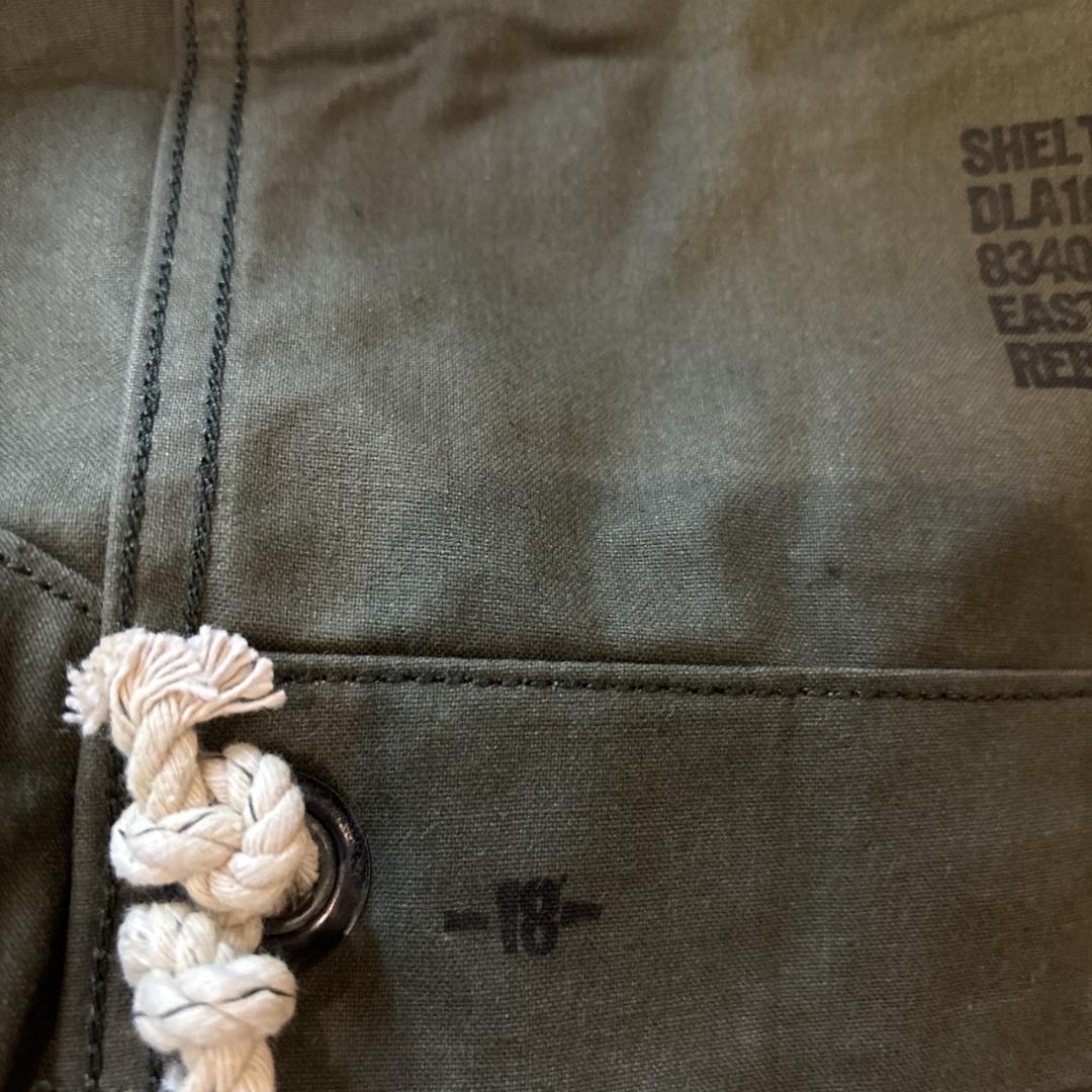 US パップテント ハーフシェルター 2枚 ポール・ペグセット 米軍 軍幕