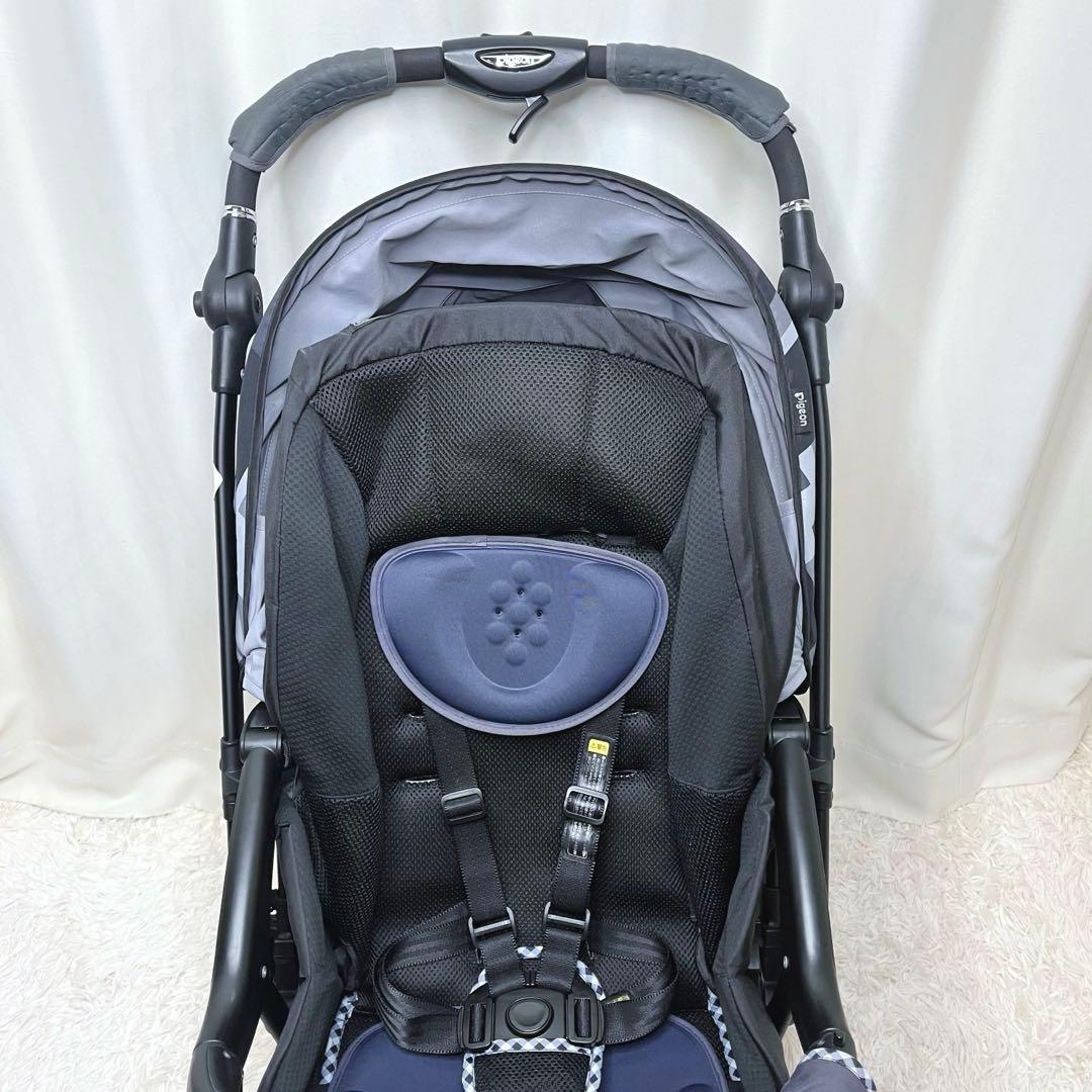 ✨極美品✨ピジョン　ランフィリノン　RB1LZ 両対面型ベビーカー　幌新品❗️