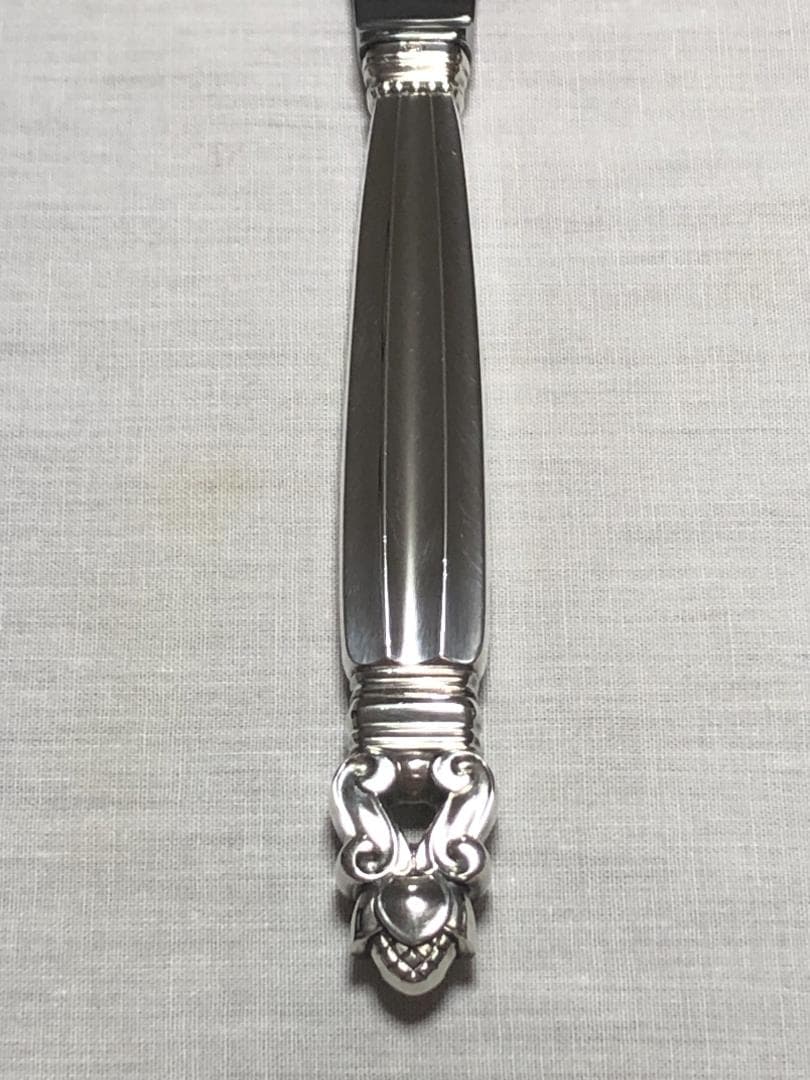 美品 ジョージジェンセン ACORN ディナーナイフ STERLING ②