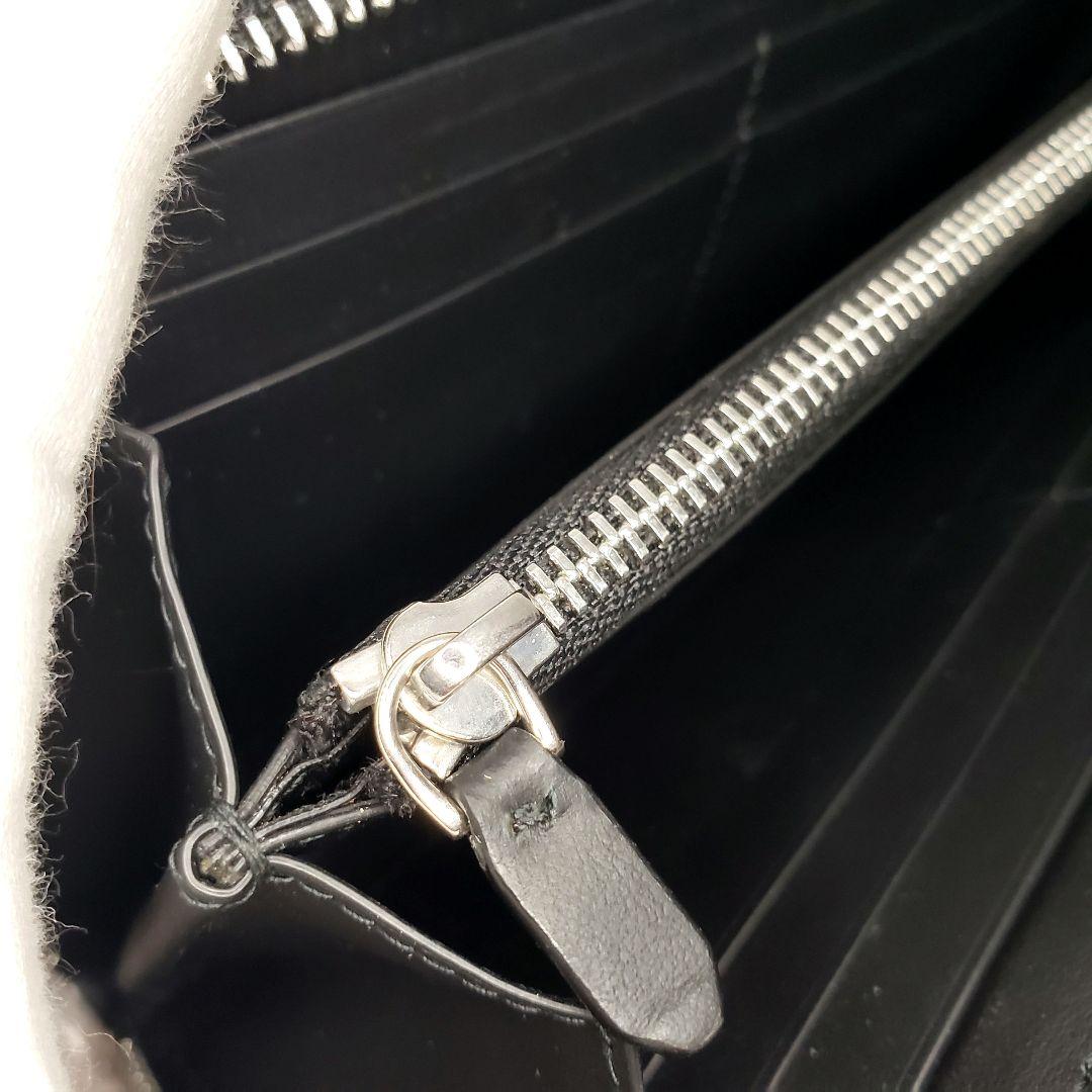 最新モデル dunhill ダンヒル ロゴ総柄 ラウンドファスナー長財布 極美品